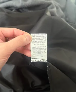 Apperloth Black Faux Leather Belted Long Trench Coat S thumbnail 5