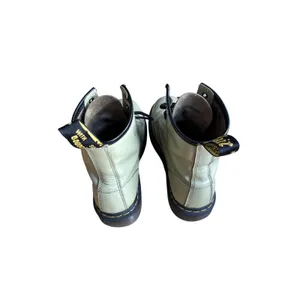 Dr. Martens AirWair Light Green Leather Boots M 8 thumbnail 4