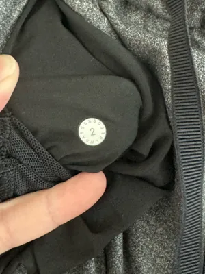 Lululemon On The Fly Pant 2 Heathered Black thumbnail 3