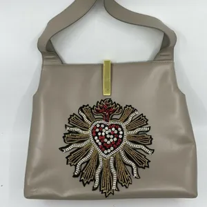 GUCCI Vintage Leather Shoulder bag Customized W/ D thumbnail 12
