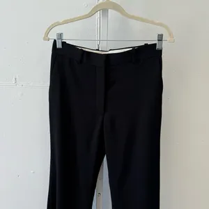 NWT COS Classic Slim-Fit Bootcut Wool Trousers Dress Trouser Pants Black Sz 4 thumbnail 5