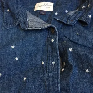 FINAL MARKDOWN Universal thread denim blouse large thumbnail 4