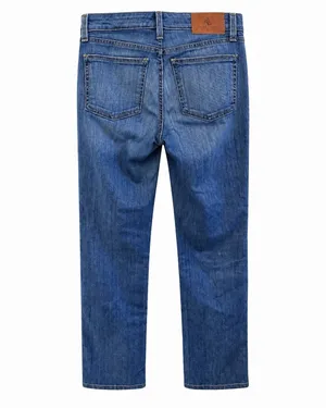 Lauren Ralph Lauren Womens Jeans Size 2 Blue Straight Leg 2x32 Stretch Denim thumbnail 3