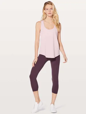 Lululemon Love Tank II in Porcelain Pink - Size: 2 thumbnail 3