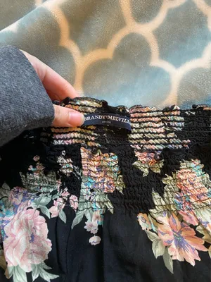 Brandy Melville Floral Pants Flowy thumbnail 4