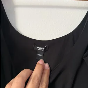 Express Black Scoop Neck Bodysuit thumbnail 3