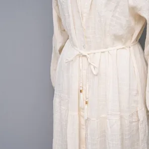 L*Space. Nepali Button‎ Down Cotton Maxi Dress. thumbnail 14