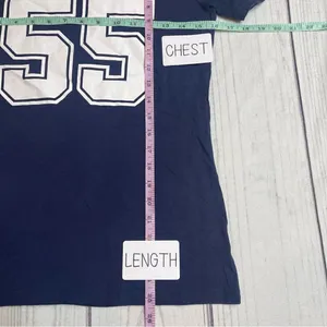 Womens Dallas Cowboys Leighton Vanderesch #55 T Shirt‎ Jersey Size Small thumbnail 8
