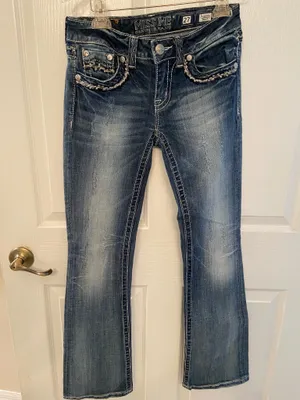 Miss Me Jeans Boot Cut Distressed Jeans 27 thumbnail 10