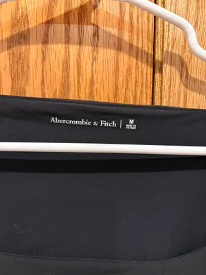 Abercrombie Bodysuit Long Sleeve Black thumbnail 4