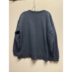 Wildfox Women's Blue Social Embroidered Sweatshirt Size‎ XL thumbnail 8