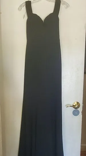 B Darlin Off the shoulder prom dress thumbnail 3