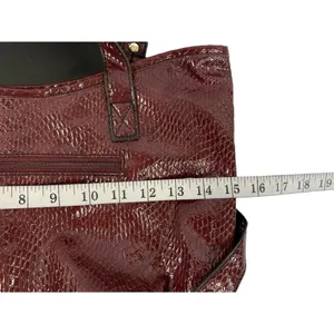 Women's Medium Burgundy Purse thumbnail 4