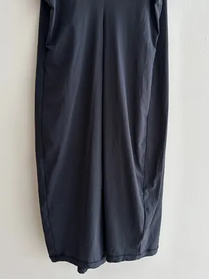 SKIMS Fits Everybody Slip Dress, Black/Onyx, Athleisure Mini, Size Large thumbnail 10