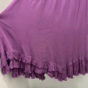 Free People Lavender Strapless Lace Maxi Dress thumbnail 14