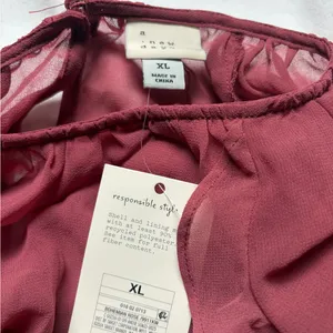 Elegant Women's Blouse in Rose by [Brand] Pink Size XL thumbnail 6