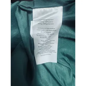 Fifteen Roses Green Satin Formal Dress tulle short full flare skirt prom sz 10 thumbnail 9
