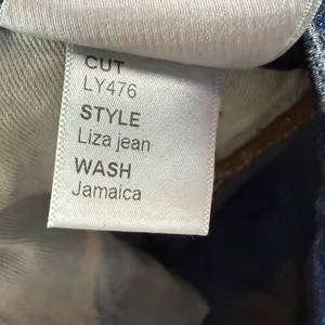 Reformation Liza Straight Jean‎ in Jamaica Blue Size 27 thumbnail 8