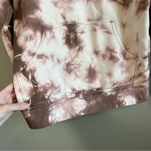 Lululemon All Yours Hoodie‎ Fleece Sweatshirt Marmoleado Tie Dye Earth Dye Clay thumbnail 3