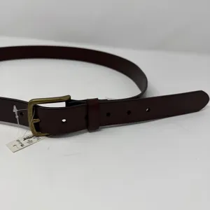 Madewell Leather Classic Buckle Belt Dark Brown Women Size 40 NE805 thumbnail 2