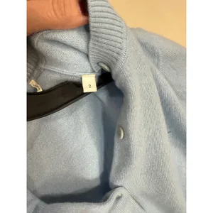 Sandro Emile blue Cardigan With Ruffle Sleeve Size 2 thumbnail 4