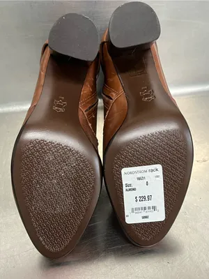 Tory Burch Almond Brown Colton 85mm Galleon Leather Bootie - Size 8 - NWT. thumbnail 11