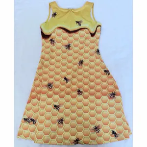 Cowboy Bee Honeycomb Sleeveless Dress thumbnail 4