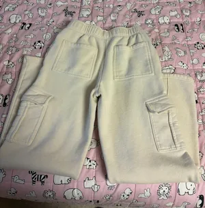 Cotton On Cream Cargo Sweatpants thumbnail 4