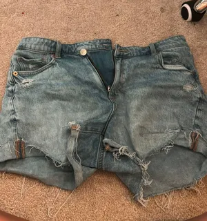 american eagle jean shorts thumbnail 1