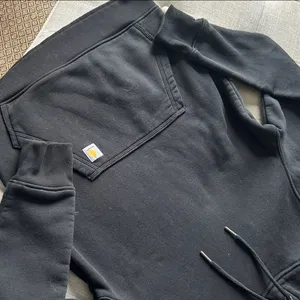 Carhartt Relaxed Fit Black Hoodie Size Small (4-6) thumbnail 4