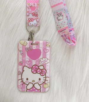 Hello Kitty lanyard with Id/ card holder thumbnail 1