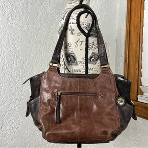 The Sak | Leather Satchel Shoulder Bag Purse thumbnail 1
