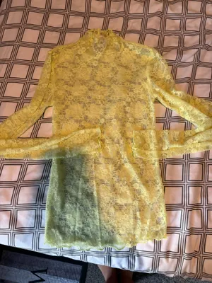 Out from under layering top Yellow thumbnail 1