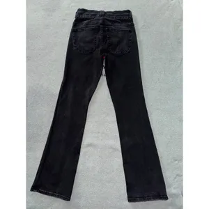 BKE Parker Jeans Womens Black Denim High Rise Bootcut Stretch Dark Wash Sz 28 thumbnail 5