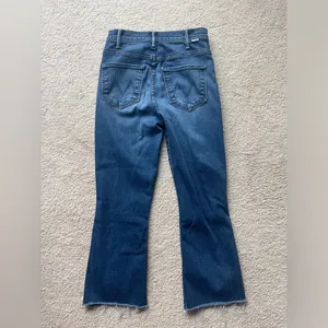 Mother Denim Hustler Ankle Fray Night Clubbing Jeans Raw Hem‎ thumbnail 9