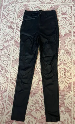 Black Leather Pants thumbnail 1