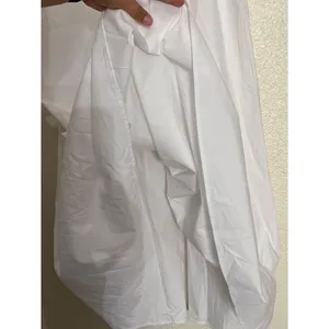 Susana Monaco poplin drop waist skirt White Maxi A-Line Skirt size medium NWT thumbnail 9
