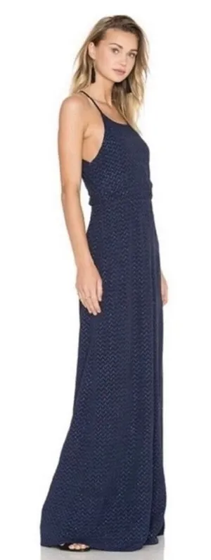 NWT! Calypso St. Barth HOSS INTROPIA Midnight Navy Blue Embellished Dress 36 / 4 thumbnail 1