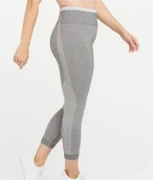Spanx Seamless Sculpt Leggings in the color Spacedye Cloudy Grey Size Large thumbnail 1