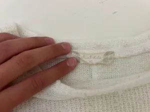 Altar'd State White Cropped Sweater thumbnail 3