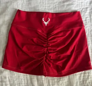 Bucked Up workout shorts Red thumbnail 1