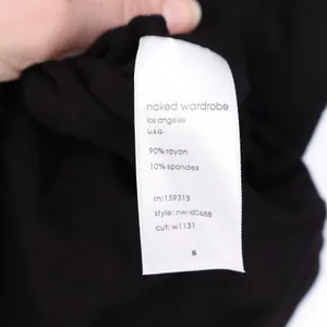 Naked Wardrobe Black Turtleneck Long Sleeve Bodycon Mini Dress Small thumbnail 3