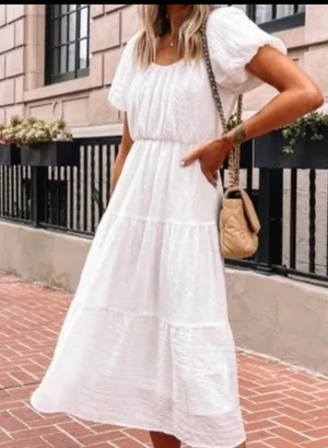 ASTR the label white dress medium bridal thumbnail 1