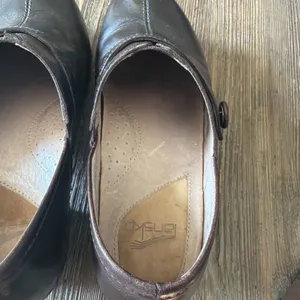 Dansko Solstice Leather Clogs Womens Size 37 Brown Nursing Mule Leather Shoe 6.5 thumbnail 6
