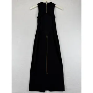 Dress‎ the Population Black Sleeveless Maxi Dress Size XS Made in USA thumbnail 8