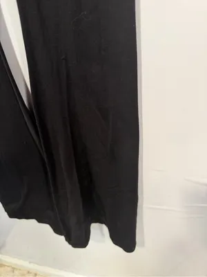 Black Flared Aerie crossover High-Waist Yoga‎ Pants thumbnail 2
