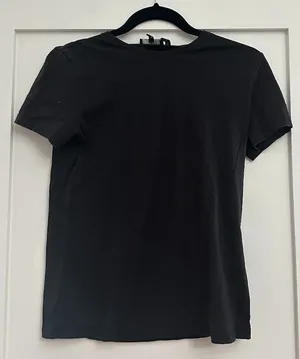 Theory Basic Black T-Shirt Size Small thumbnail 1