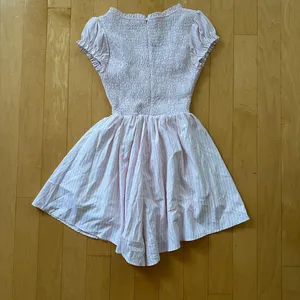 Princess polly wescott pink and white stripe romper thumbnail 3