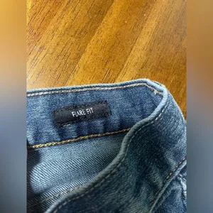 Calvin Klein Womens Flare Fit Distressed Jeans Size 27 thumbnail 10