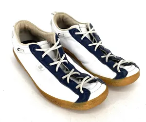 Royal Elastics Vintage Y2K Sneakers White Blue Gum Sole Women's Size 6 thumbnail 1